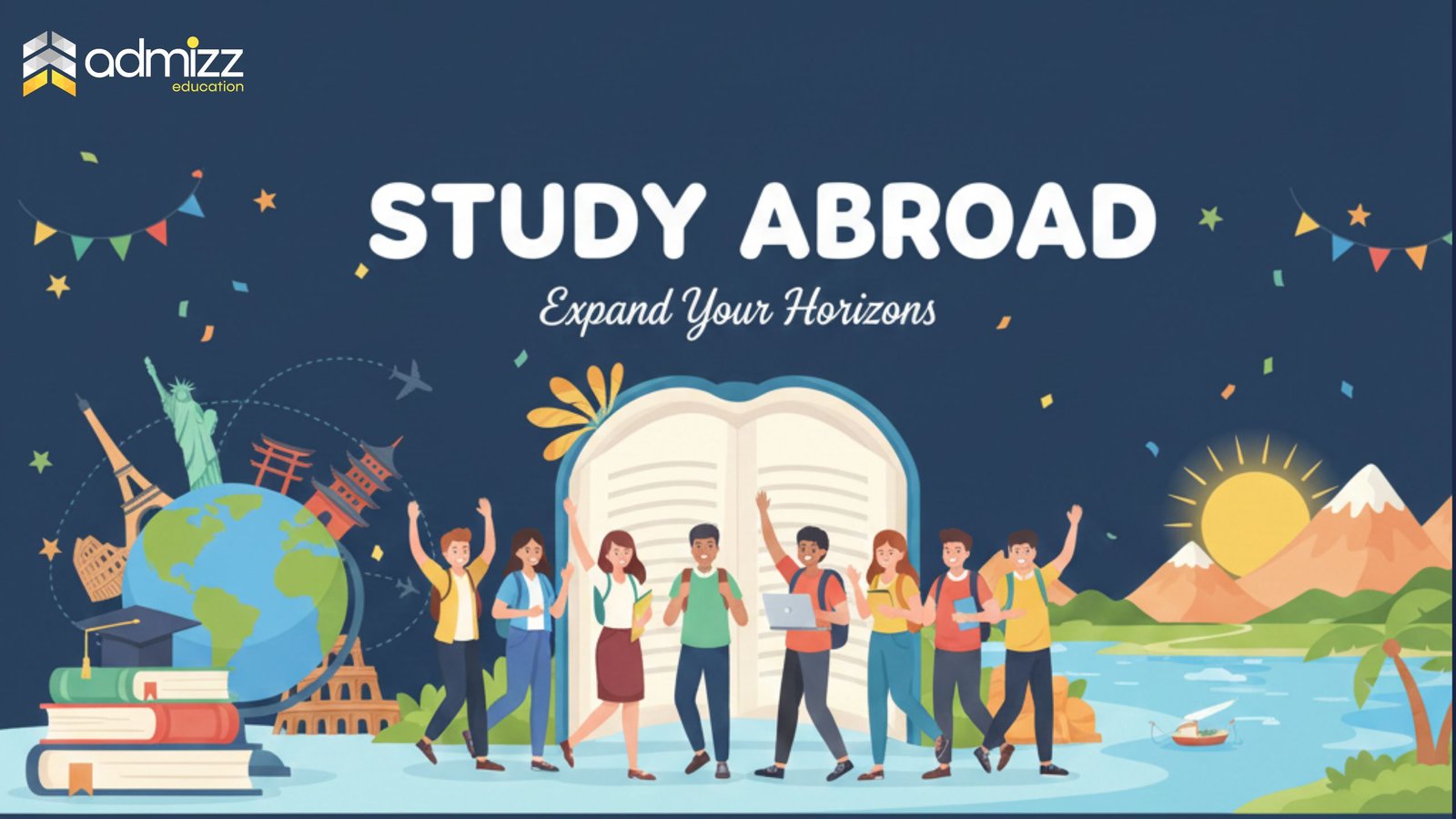 Study Abroad Made Simple: Your Global Journey Starts with Admizz Education