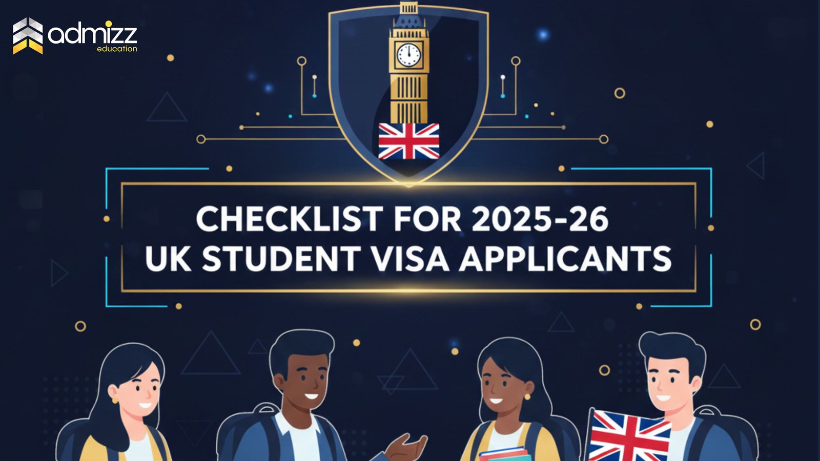 Checklist for 2025–26 UK Student Visa Applicants: Documents, Funds & English Proficiency — Are You Ready for the UK?