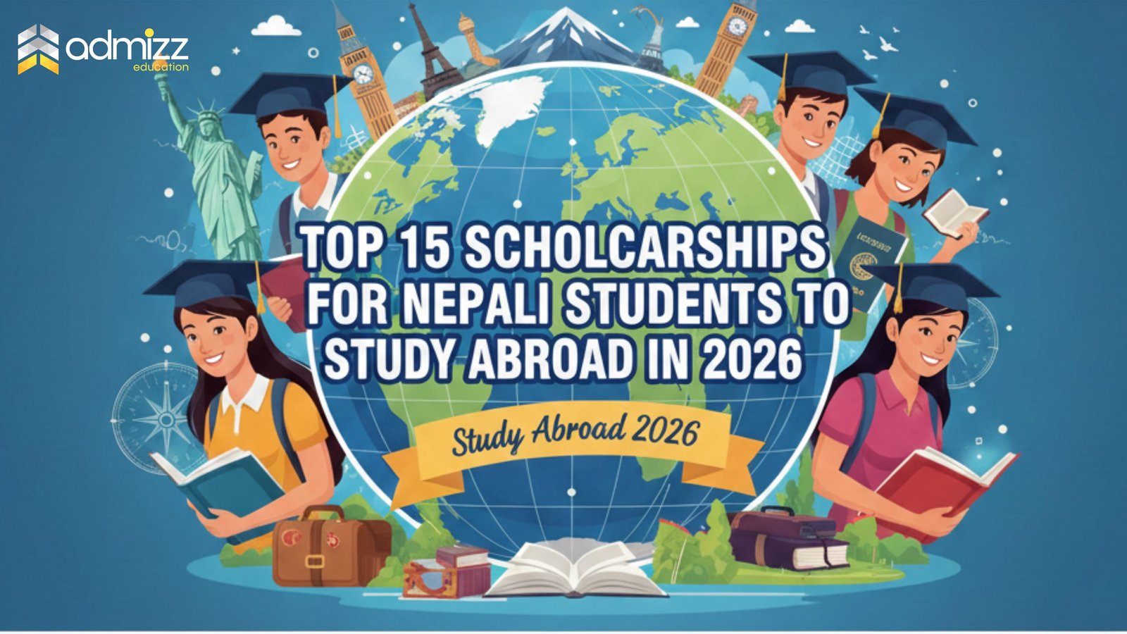 Top 15 Scholarships for Nepali Students to Study Abroad in 2026